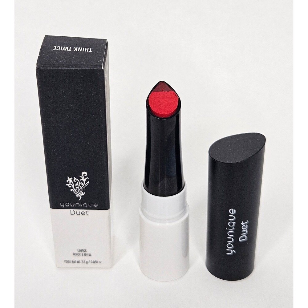 Younique Duet Lipstick Think Twice New in Box